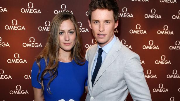 Eddie Redmayne mit Ehefrau Hannah Bagshawe bei der Omega-Gala in London