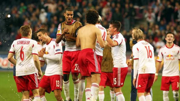 FUSSBALL EUROPA LEAGUE: RED BULL SALZBURG - STANDA