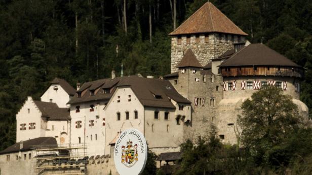 Liechtensteiner Wahrzeichen: Das Schloss Vaduz.