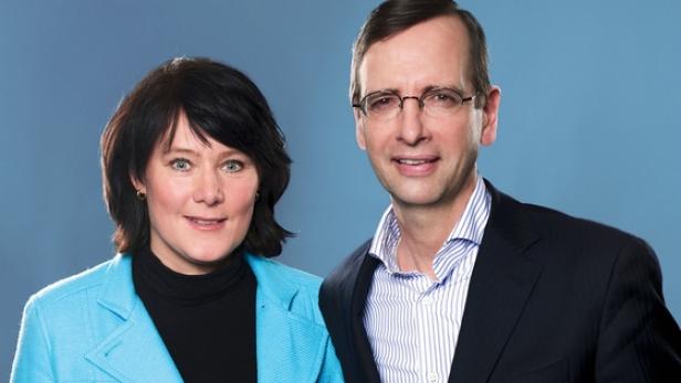 Anke Schäferkordt und Guillaume de Posch, CEOs RTL Group: &quot;Die RTL Gruppe ist die einzige europäische Free-TV-Gruppe mit einer weltweit erfolgreichen Content-Produktion. Das ist ein Grund für unseren fortwährenden Erfolgt.&quot; (c: rtl-group)