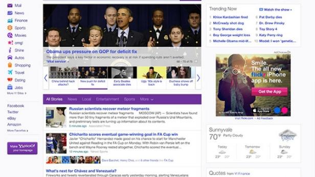 Yahoo bekommt endlosen Newsfeed