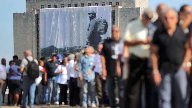 Mehrtägige Trauerfeierlichkeiten auf Kuba für den verstorbenen Revolutionsführer Fidel Castro