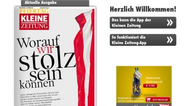 Kleine Zeitung entwickelt iPad-App weiter