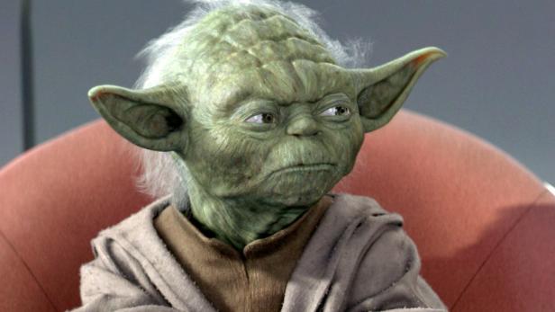 Premiere: &quot;Star Wars: Episode III - Die Rache der Sith&quot;. Im Bild: Yoda. SENDUNG: ORF1, SO, 28.09.2008, 20:15 UHR. - Veroeffentlichung fuer Pressezwecke honorarfrei ausschliesslich im Zusammenhang mit oben genannter Sendung des ORF bei Urhebernennung. Foto:ORF/-. Andere Verwendung honorarpflichtig und nur nach schriftlicher Genehmigung der Abteilung ORF/GOEK-Photographie. Copyright:ORF-PHOTOGRAPHIE, Wuerzburggasse 30, A-1136 Wien, Tel. +43-(0)1-87878-14383.