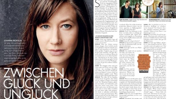 Porträt der Schauspielerin Johanna Wokalek.