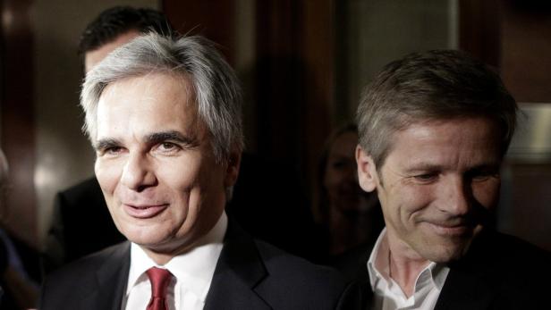 Faymann, Ostermayer