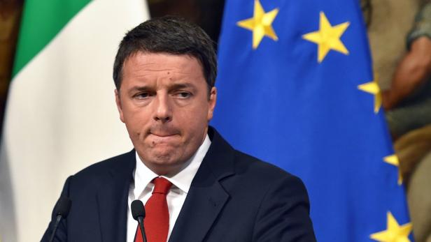 Italiens Premier Matteo Renzi verband Referendum mit seiner politischen Zukunft