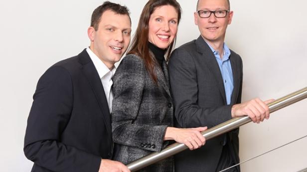 Andreas Martin, Petra Hauser und Uli Kramer auf dem Weg &quot;neue Impulse im österreichischen Digital-Markt zu setzen&quot;. (c: pilot@media.at)