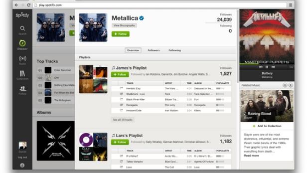 Spotify intensiviert das Plattform-Beziehungsleben
