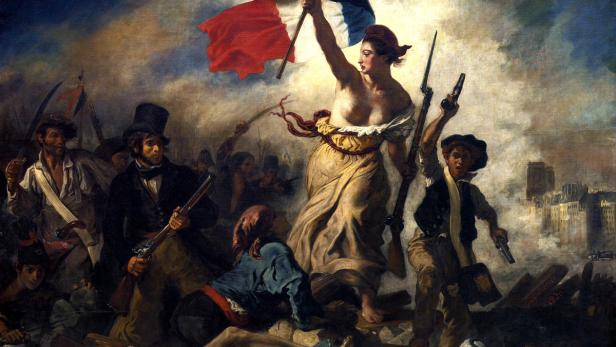 Besucherin beschmiert Delacroix-Gemälde