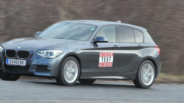 BMW 120d xDrive: Auch im Winter, wenn es schneit