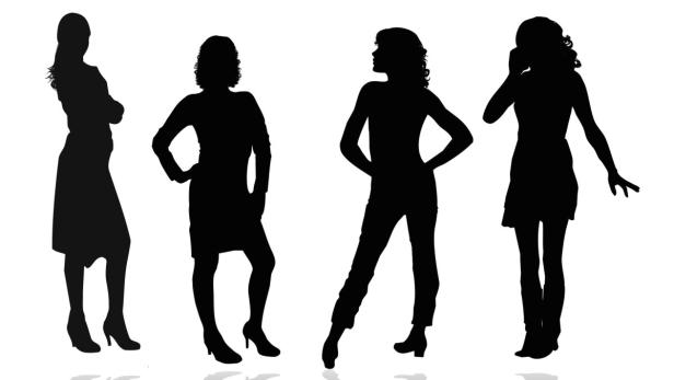 Bildnummer: 7221731 Silhouette, Schatten, Frau, Frauen