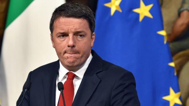 Italiens Ministerpräsident Matteo Renzi.