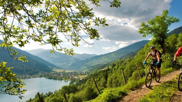 Die Nockberge locken mit traumhaftem Panorama, ...