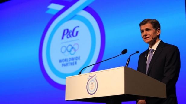 Marc Pritchard, Global Brand Building Officer Procter &amp; Gamble, impft der Marketing-Struktur des Konzerns ein neues Produktivitätsniveau ein. (c: olympic.org)