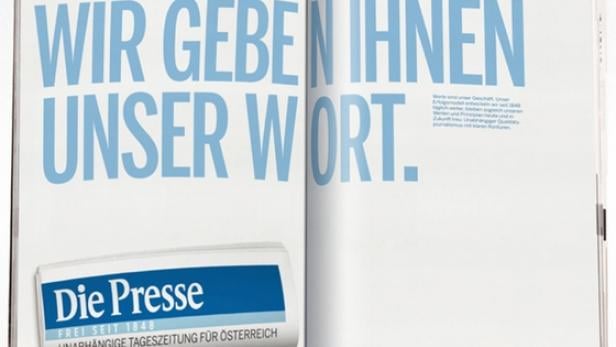 Die Presse gibt uns ihr Wort