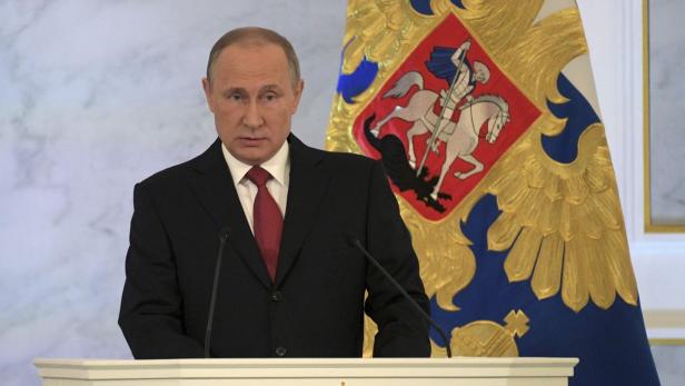 Wladimir Putin: Herausforderungen haben uns noch stärker gemacht.