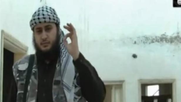 Mohamed Mahmoud (alias Abu Usama al-Gharib). Drohvideo des Salafisten und Islamisten gegen Österreich....