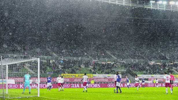 Salzburg und die Austria erhielten schon einen Winter-Vorgeschmack.