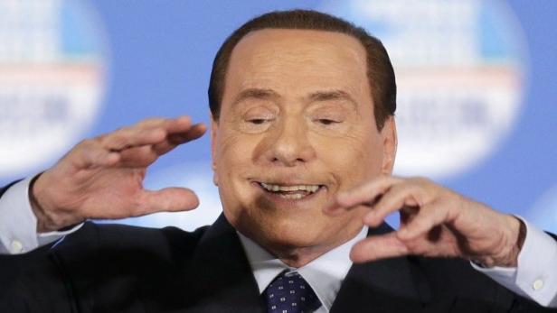 Silvio Berlusconi in Aktion: Kann er die Italiener erneut auf seine Seite ziehen?