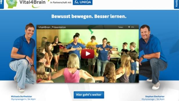 Uniqa launcht Vital4Brain.at