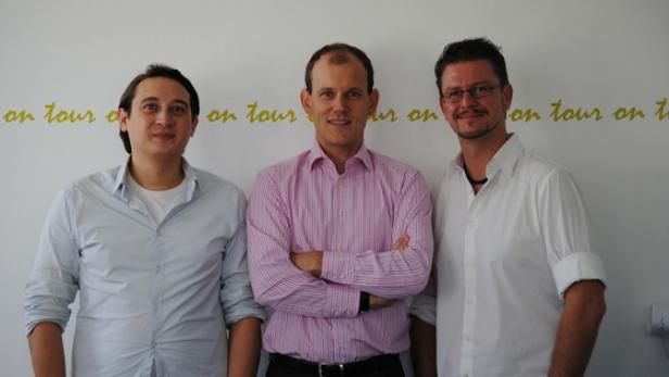 Stephan Kruspel, Oliver Kenn, Alexander Sailer arbeiten eng zusammen, um gemeinsame Point-of-Sale-Kommunikationsleistungen zu erbringen. (c: on tour Marketing)