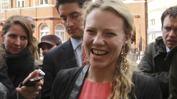 Lächelnde Idealistin: Wikileaks-Mitarbeiterin Sarah Harrison, 31.