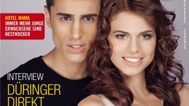 Ein Mann und eine Frau auf dem Cover des „Weekend Magazin“ vom 28./29. September 2012.