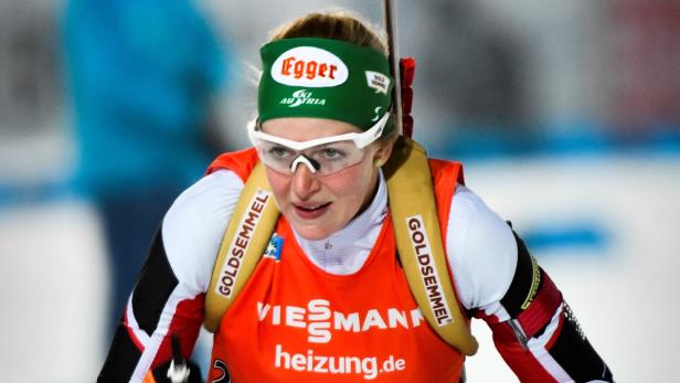 Lisa Hauser etabliert sich an der Weltspitze im Biathlon.