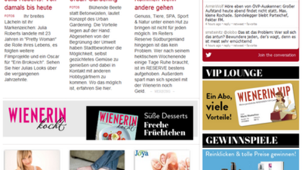 Eine Fotografin macht ein Foto von einem Covermodel für die „Wienerin“.