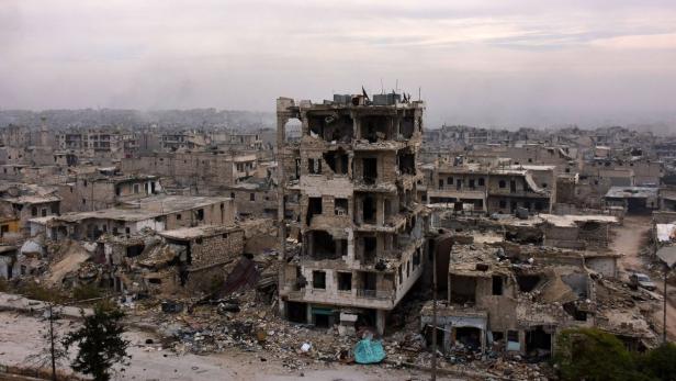 So sieht Aleppo heute aus.
