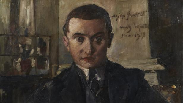 1917 hat Lovis Corinth den Berliner Kunsthändler Wolfgang Gurlitt porträtiert. Gurlitt galt als umtriebige Person, die oft in finanzielle Schwierigkeiten kam.