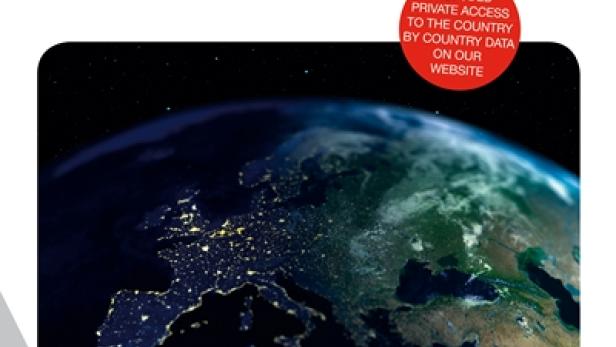 Das Cover der Publikation „Television 2012“ mit einer Ansicht der Erde bei Nacht.