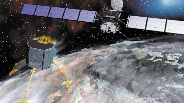 FILE GERMANY SPACE PHILAE "Draht" zu Philae soll verbessert werden