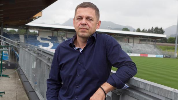Roland Arminger, Club-Manager des SV Grödig, ist tief betroffen