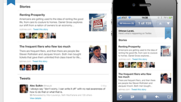 Twitter - E-Mail Digest - Beispiel (c: twitter.com)