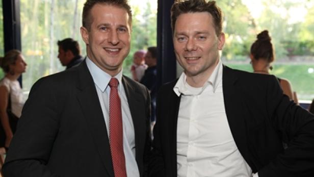 Markus Pohanka (Wiener Bezirksblatt TV), Marcin Kotlowski (W24) - (c: echo medienhaus)