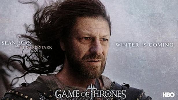 Sean Bean als Eddard Stark in einer Werbeaufnahme für „Game of Thrones“.