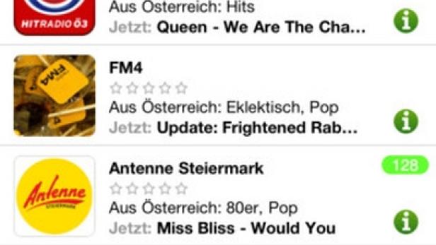 Radio.at - iPhone-App