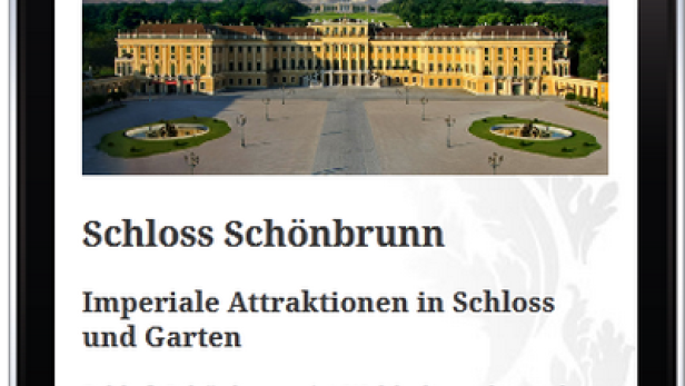 Schloß Schönbrunn - Mobile Portal - Lucy Marx