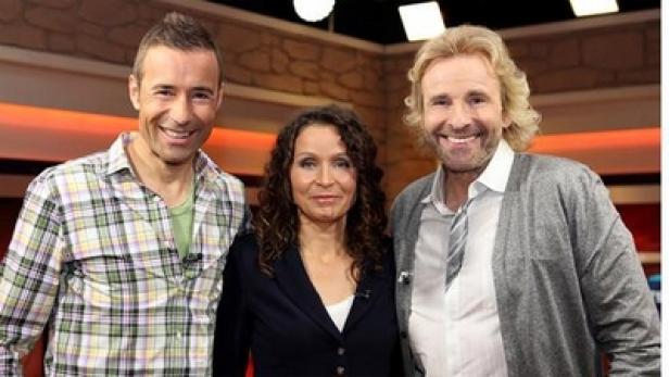 PflaumeKaiSchnabelGottschalkThomasCARDjpg_400x225. Kai Pflaume, Christian Schnabel (Gäste), Thomas Gottschalk (Moderator) - Gottschalk live (c: ARD/Das Erste)