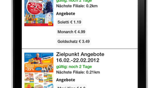 mEinkauf - iPhone-App - meinKauf.at