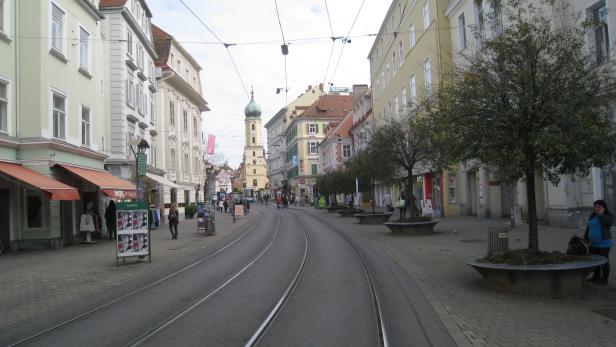 Begegnungszone: Die Grazer Annenstraße ist verkehrsberuhigt – und das unumstritten