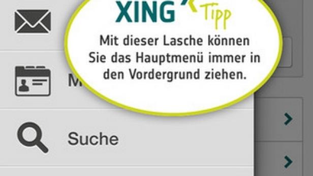 Xing - iPhone-App - März 2012 Release