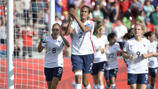 Soccer: Women's World Cup-Mexico at France Die Französinnen besiegten Mexiko klar mit 5:0.