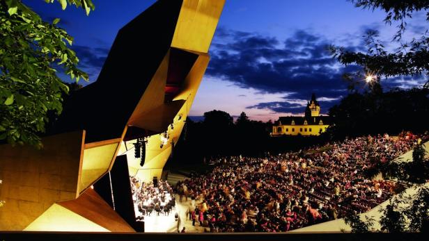 Der akustisch fabelhafte Wolkenturm in Grafenegg ist die ideale Kulisse für die Sommernachtsgala.