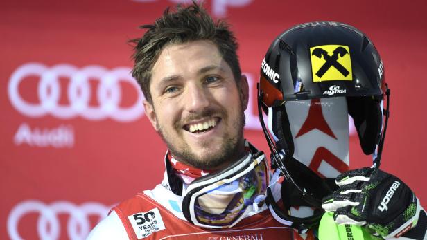 Marcel Hirscher jagt seinen fünften Sieg in Val d&#039;Isere.