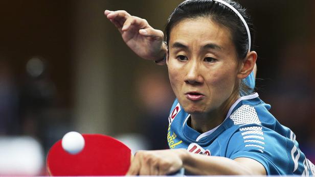 PORTUGAL TABLE TENNIS TEAM EUROPEAN CHAMPIONSHIPS Enttäuschendes Ende: Liu Jia galt als Favoritin, scheiterte aber früh.