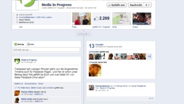 Media in Progress - Facebook Timeline - Start 29. Februar 2012 (c: mip)