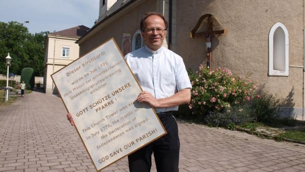 Pfarrer Hornig, Oberwaltersdorf, Protest gegen PFarre neu